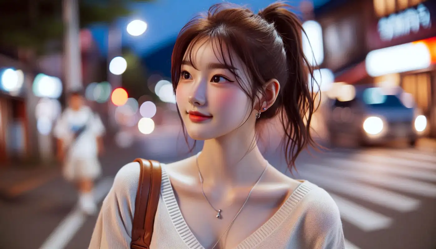 신한-트래블-체크카드-사용법을-알아보는-여성의-모습