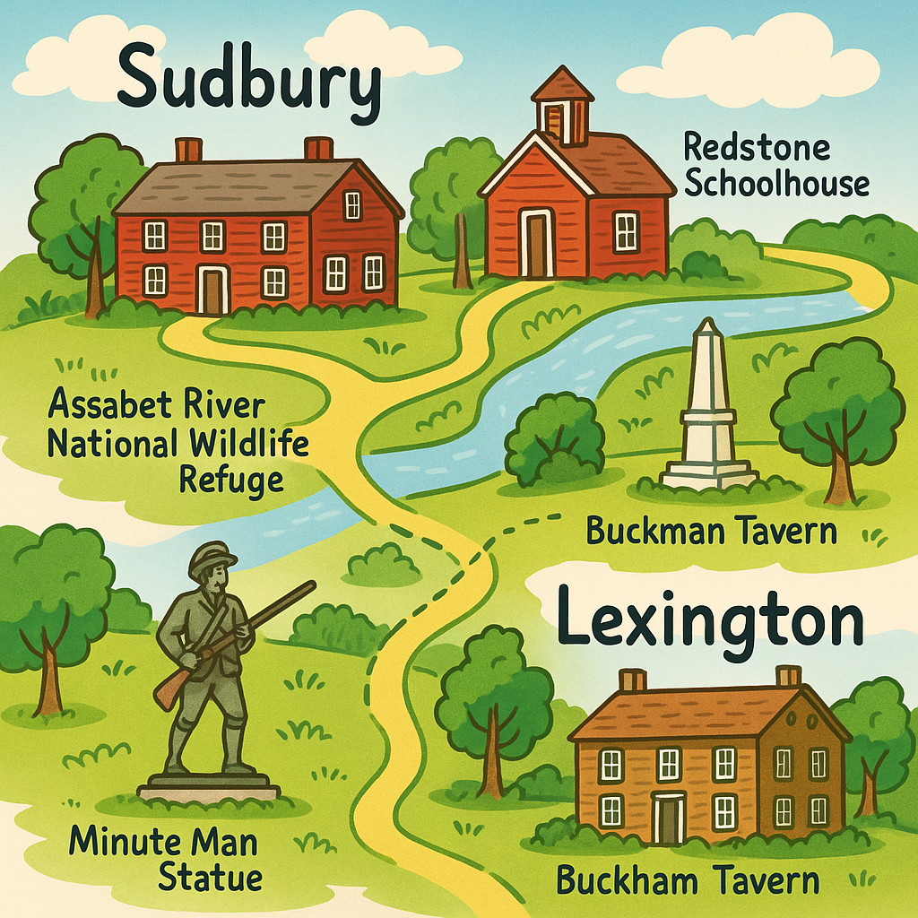 서드베리 & 렉싱턴 (Sudbury & Lexington, MA)