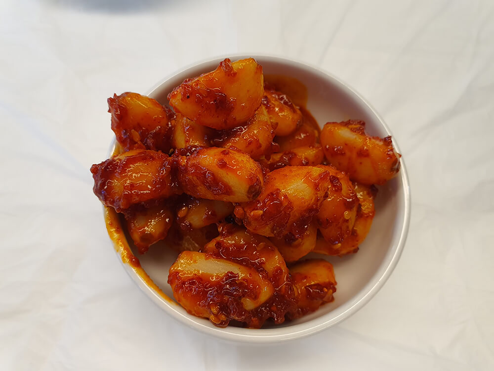 지호한방삼계탕 밑반찬2