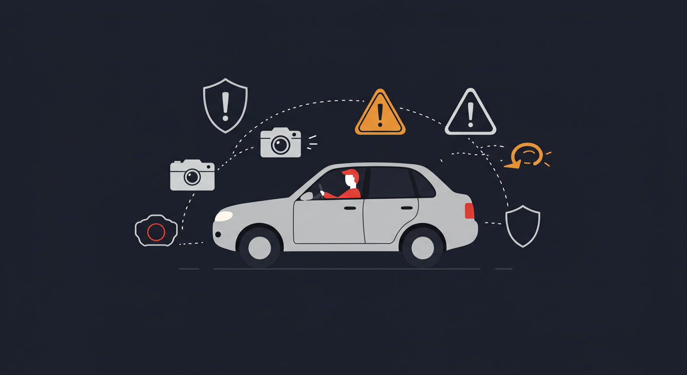 운전자 위험상황 (공격지점, 정체구간, 고의 접촉사고)