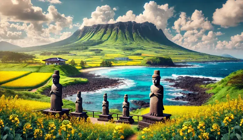 제주도 풍경 그림