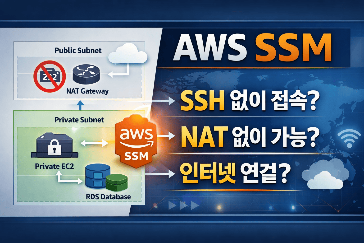 nat gateway vs. ssm 활용법