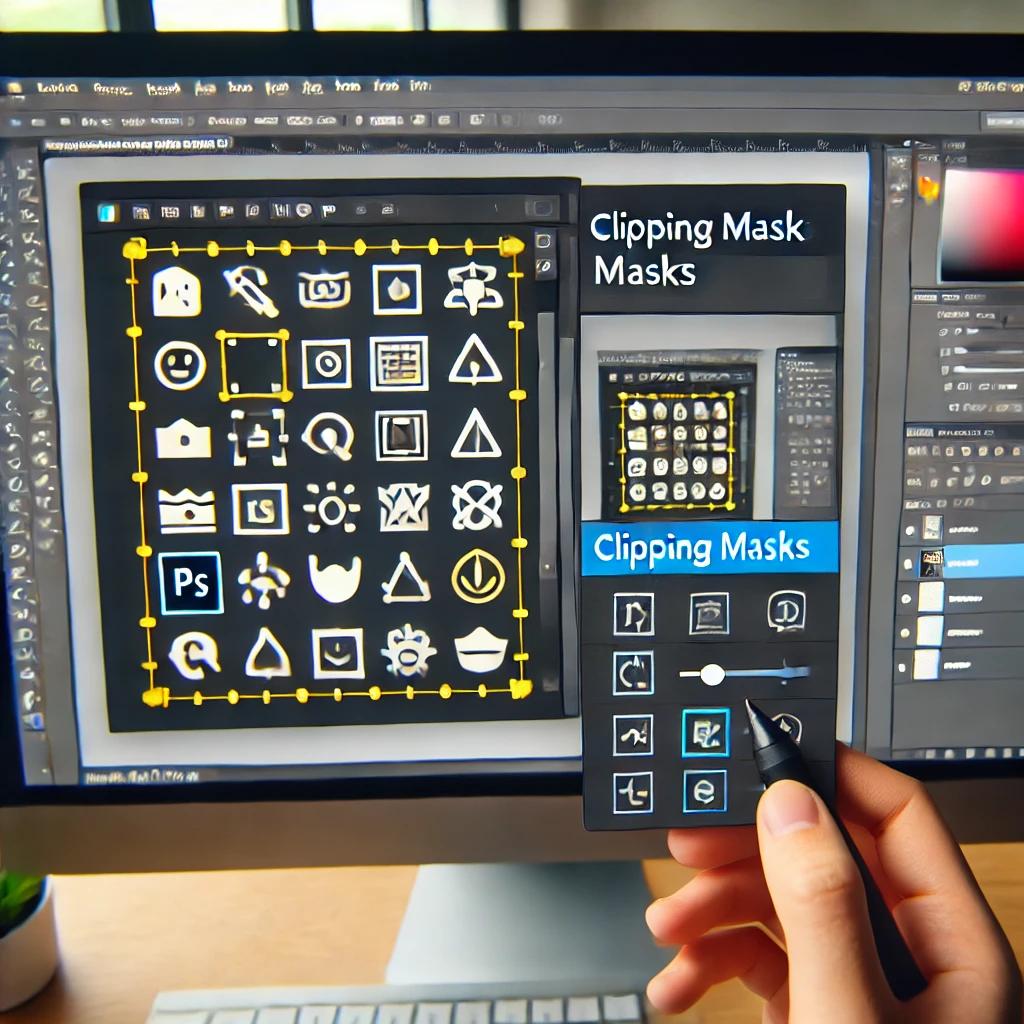 포토샵 클리핑 단축키