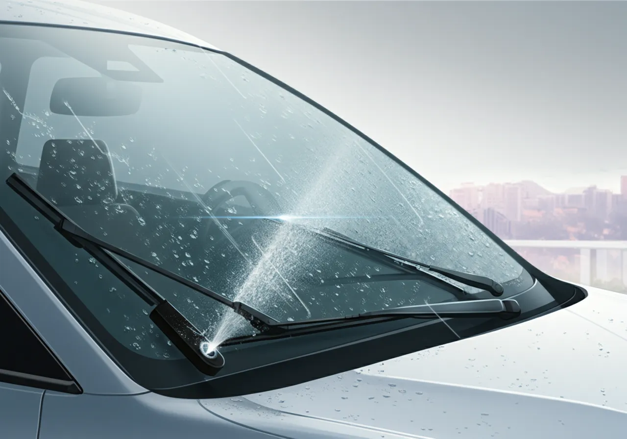 4. 와이퍼 작동 확인