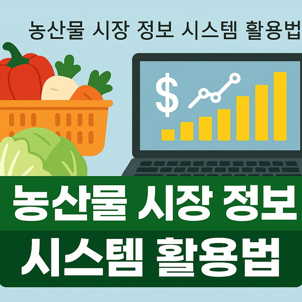 농업경제학 : 농산물 시장 정보 시스템 활용법 &ndash; 가격 예측부터 판로 개척까지