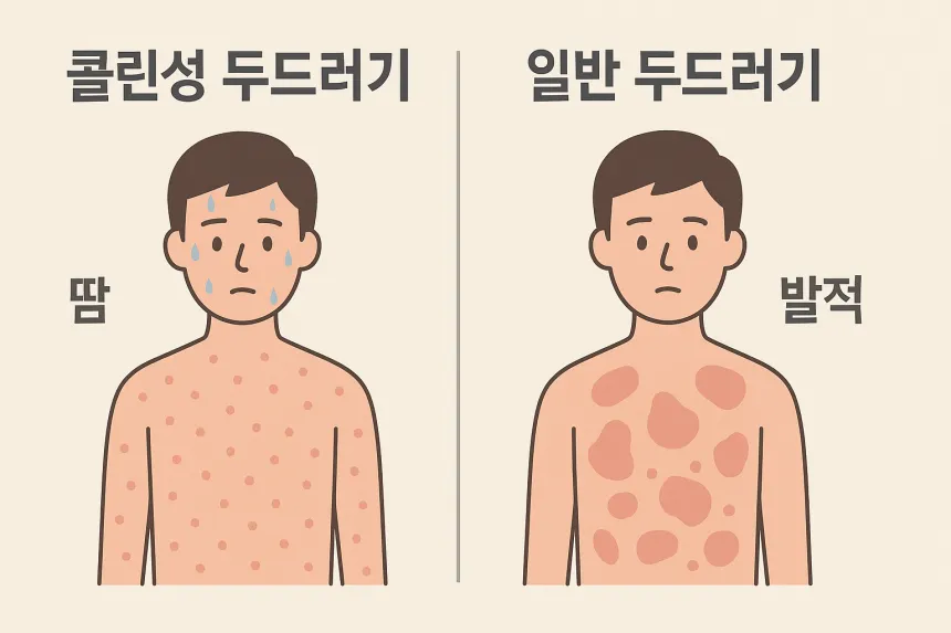 콜린성 두드러기