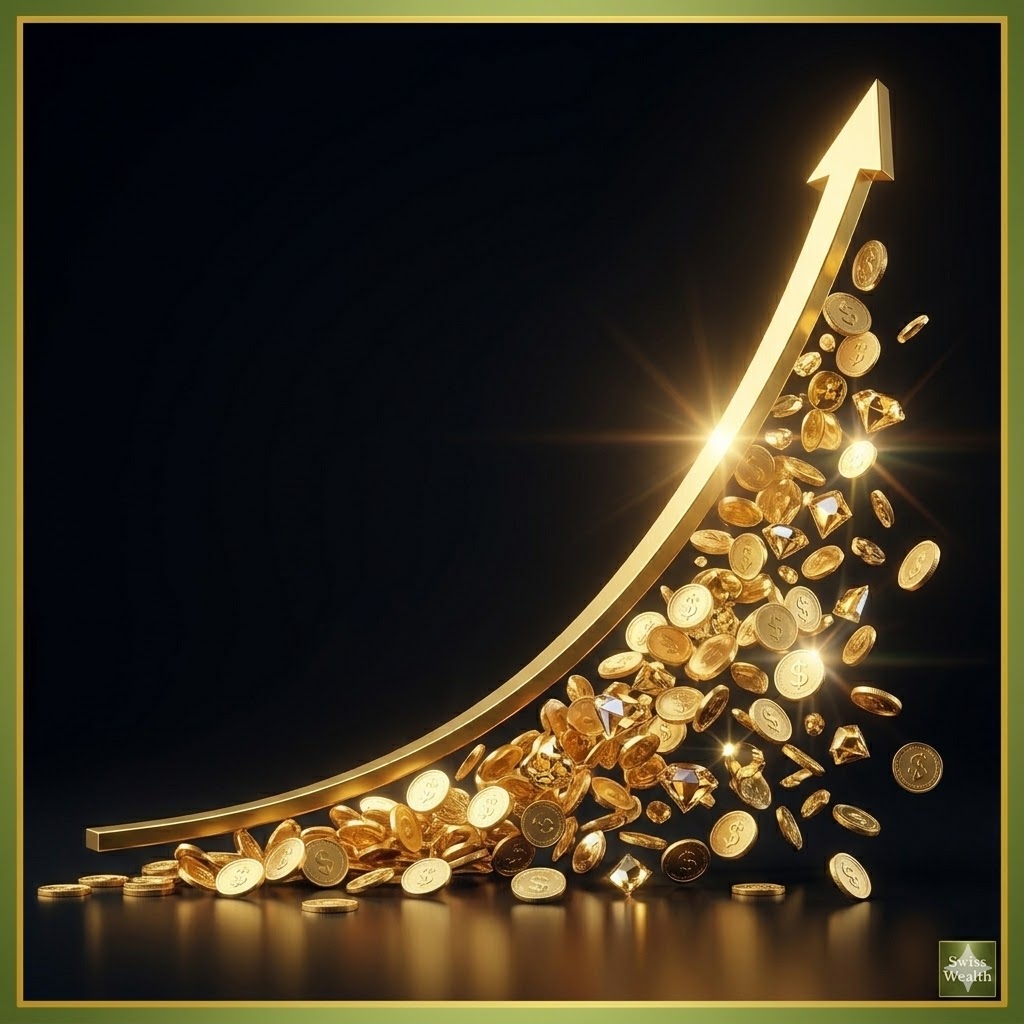 Exponential Growth Curve of Compound Interest
