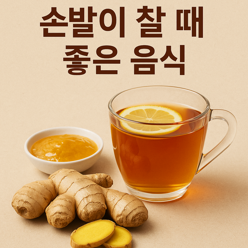 겨울철 냉증 극복 손발이 따뜻해지는 음식과 생활습관 꿀팁