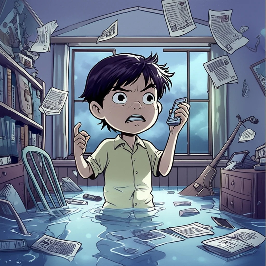 침수 피해, 사진 한 장이 보상금을 ..