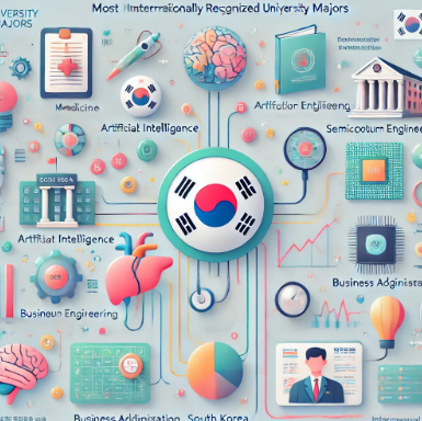 해외에서 인정받는 한국 대학교 인기 학과 관련 사진