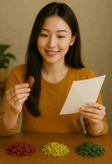 약초 색깔에 숨겨진 효능과 건강 활용법