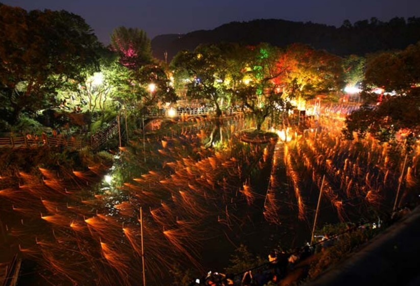 함안 낙화축제 소개