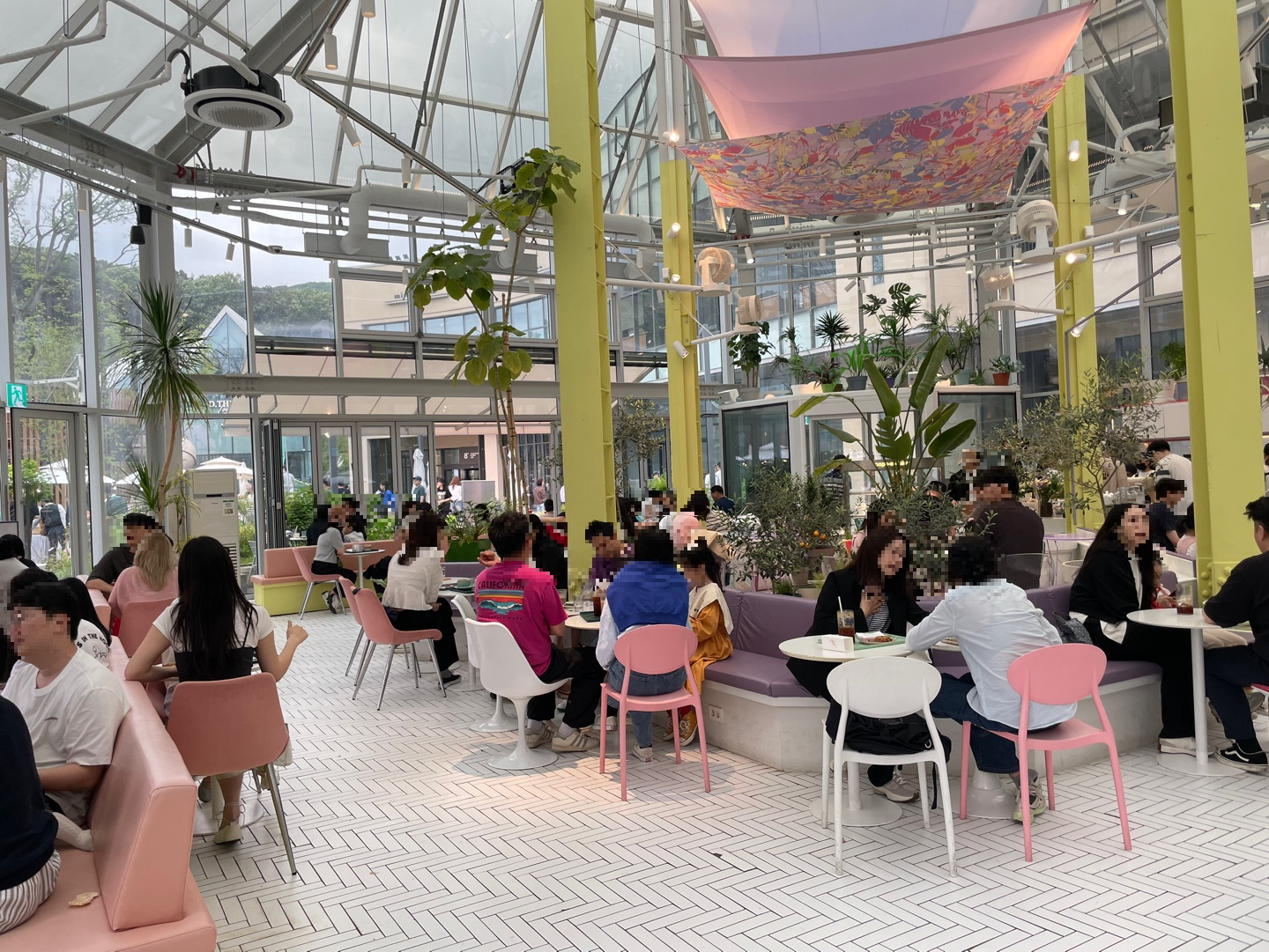 의왕 롯데 프리미엄 아울렛 주차 무료 잔디광장 카페 웁스어데이지