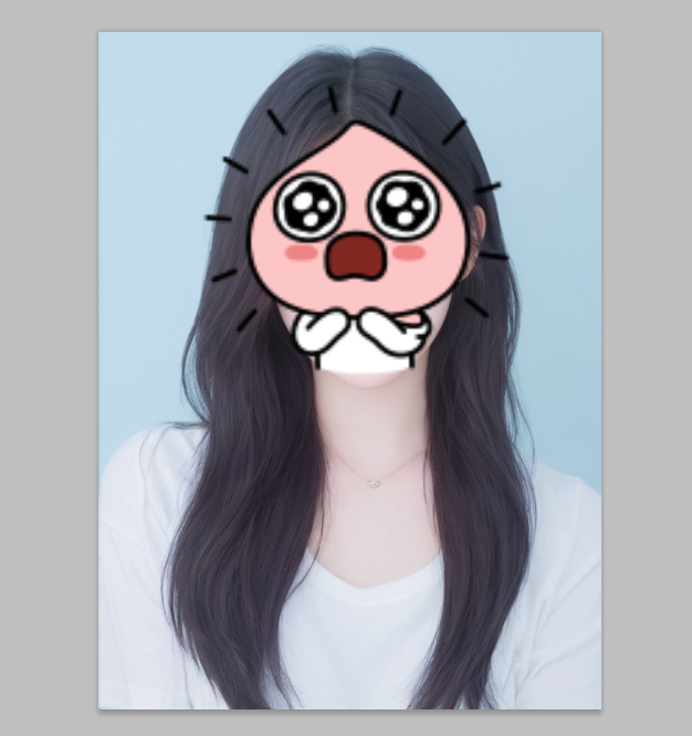 증명 사진 예시