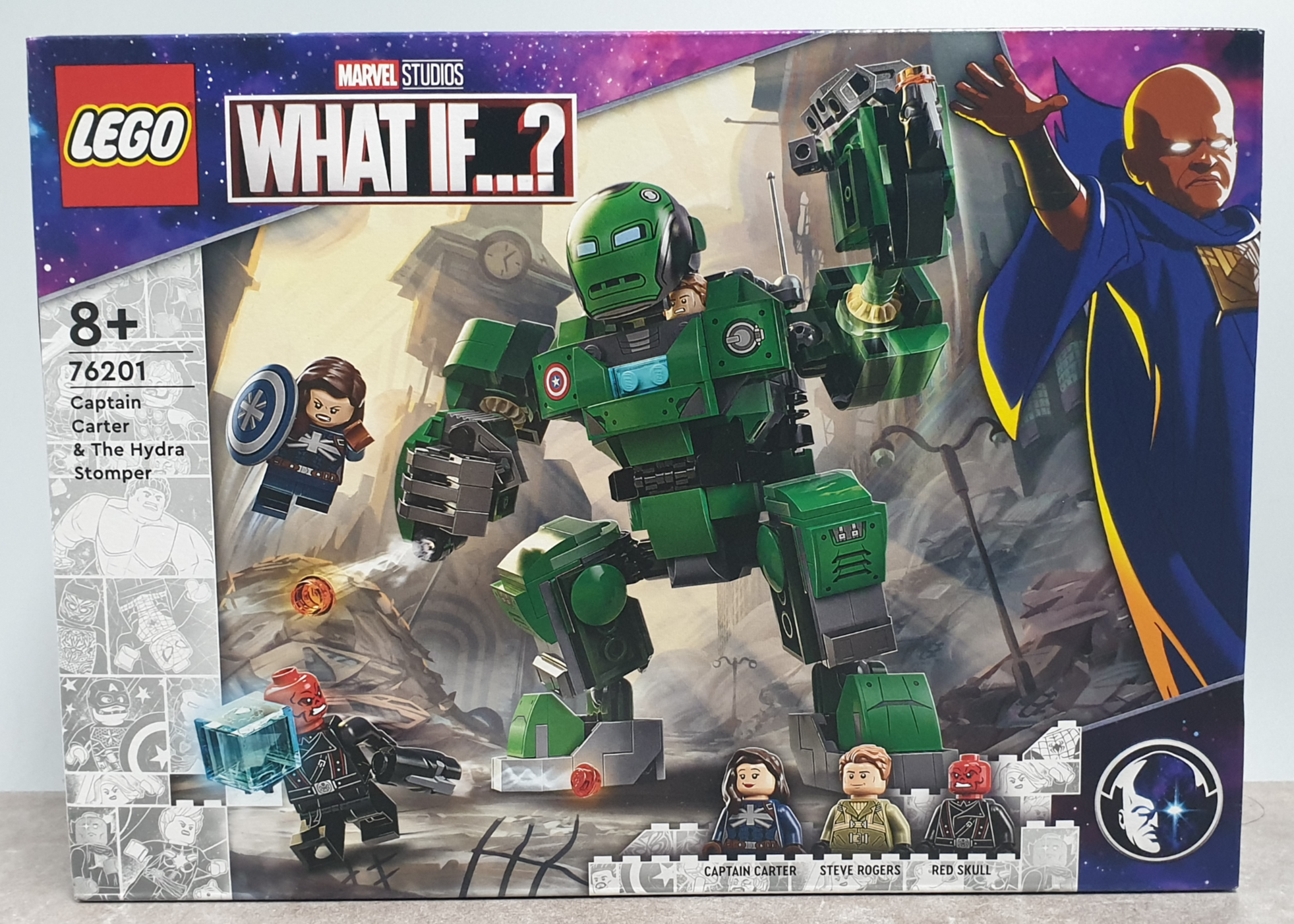 레고 LEGO 레고76201 마블스튜디오 왓이프 마블레고 캡틴카터 스티브로저스 레드스컬 장난감 취미