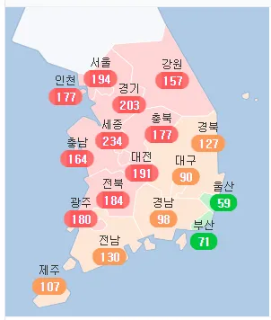 세종 미세먼지 농도 공원 산책 시간대 선택 건강 팁_1