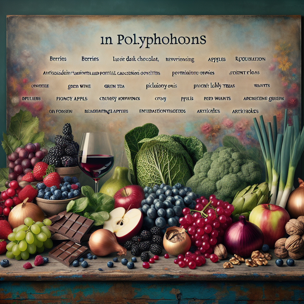 폴리페놀이 풍부한 음식 10가지: 항산화와 암 예방에 좋은 건강 식품