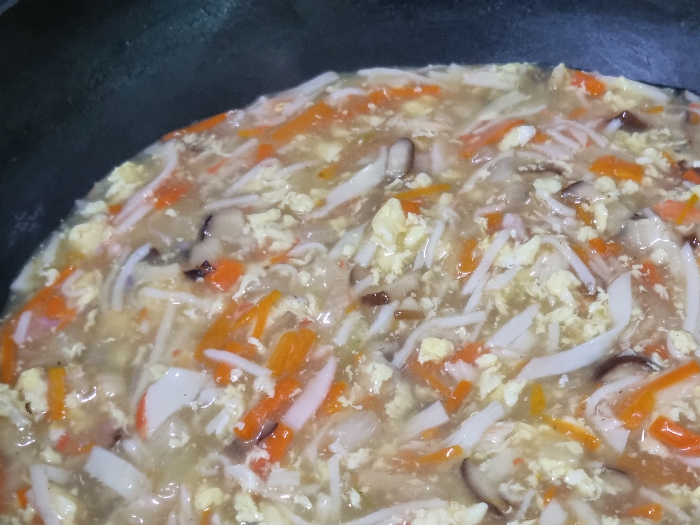 alt"게살 덮밥 소스"