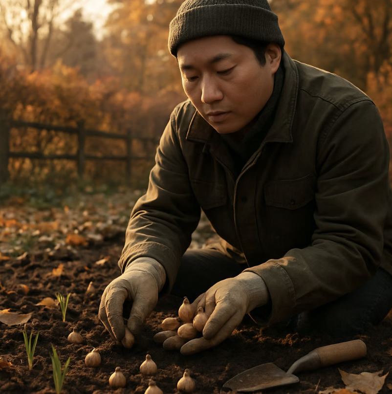 최고의 타이밍, 땅이 얼기 전