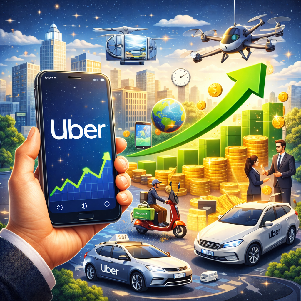 우버 IPO 이후 장기 성장성 평가 관련 사진