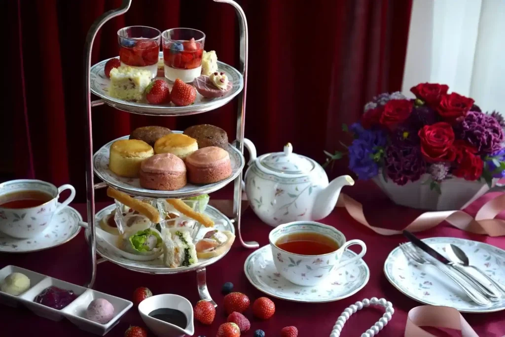 베리베리베리 애프터눈 티 : 호텔 츠바키산소 도쿄