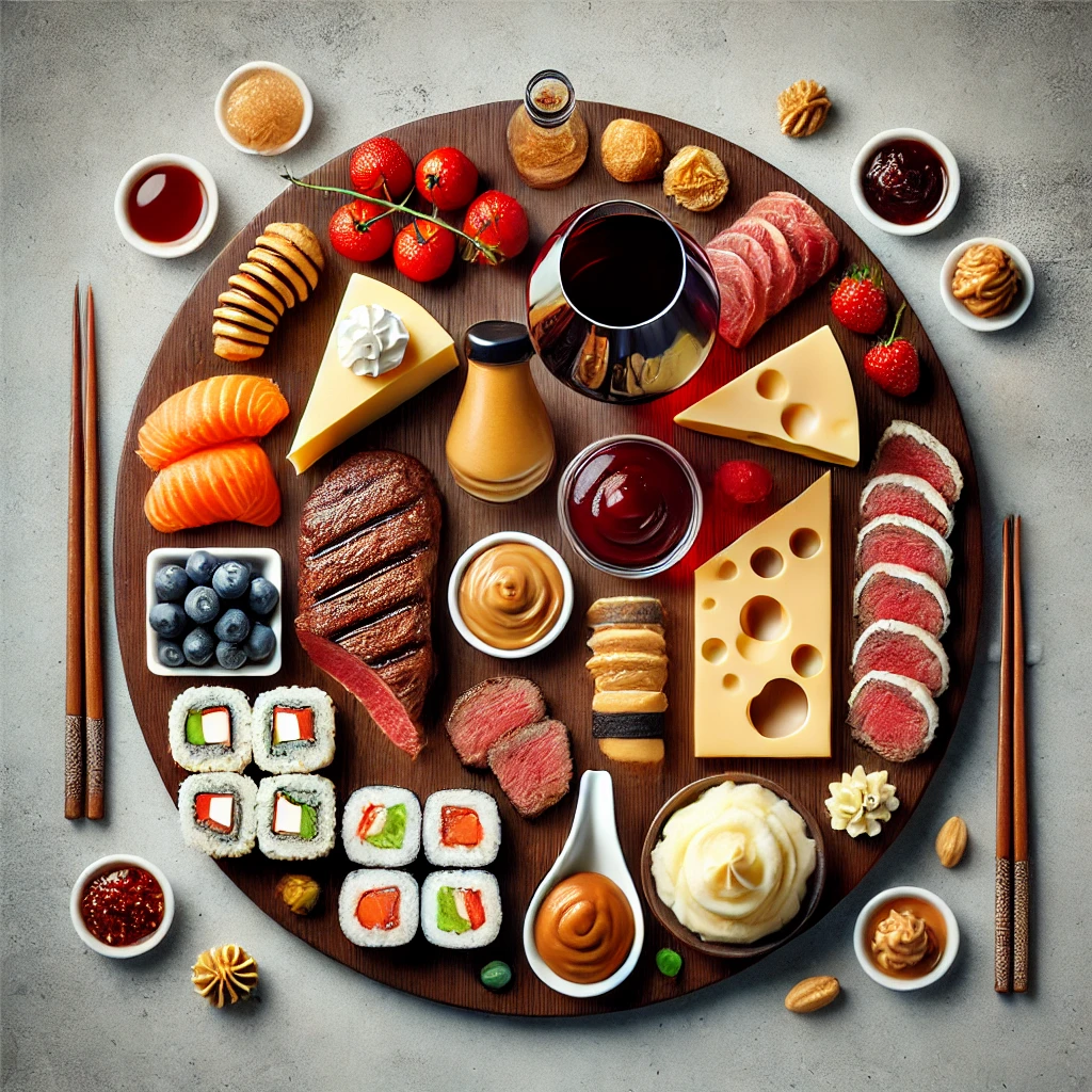 궁합이 잘 맞는 음식의 종류