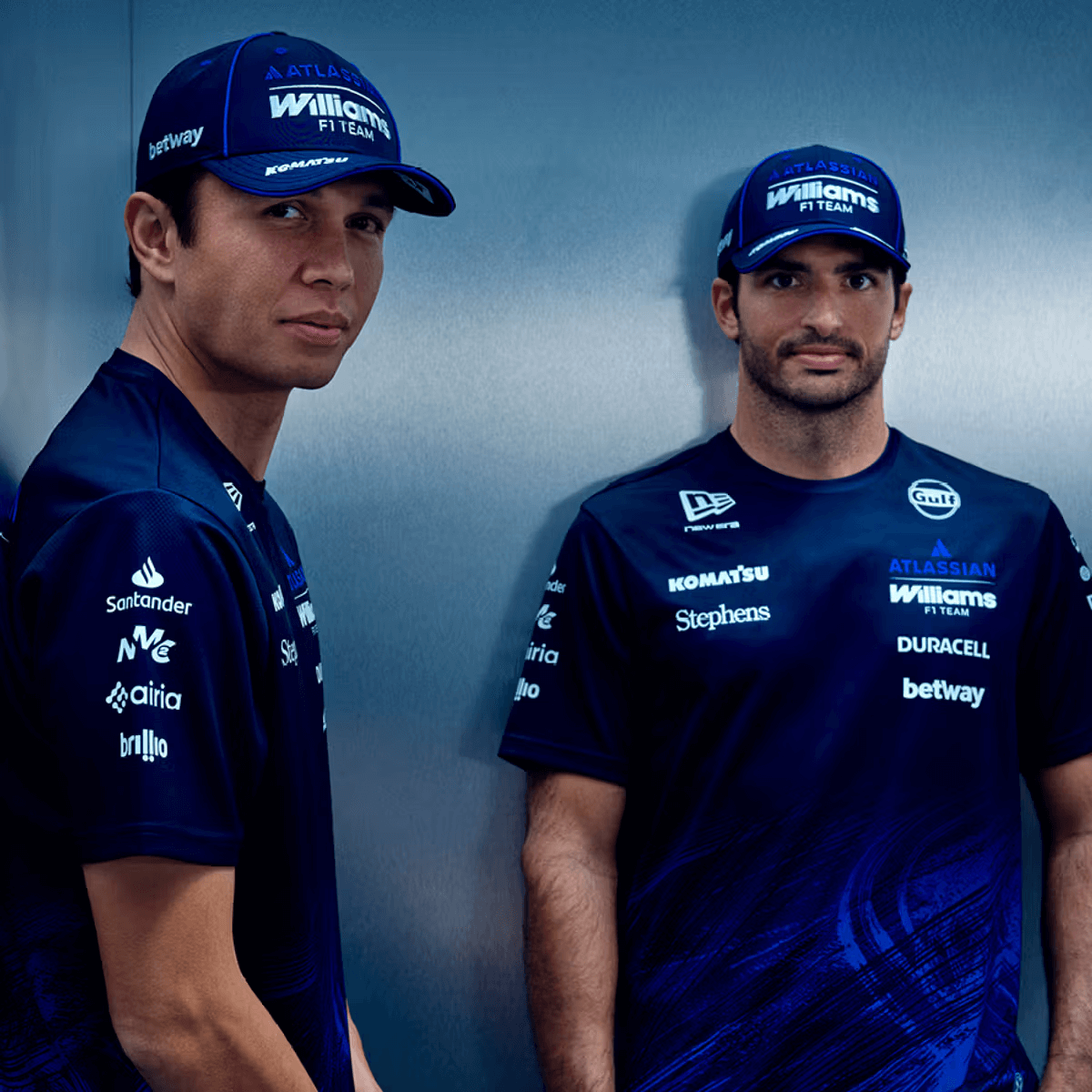 Albon과 Sainz, Williams F1 드라이버