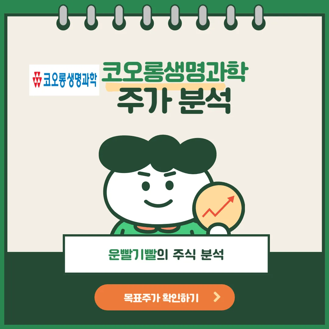 코오롱생명과학 주가분석