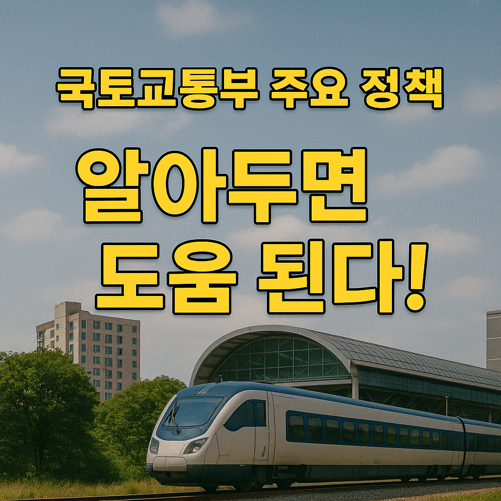 국토교통부 주요 정책