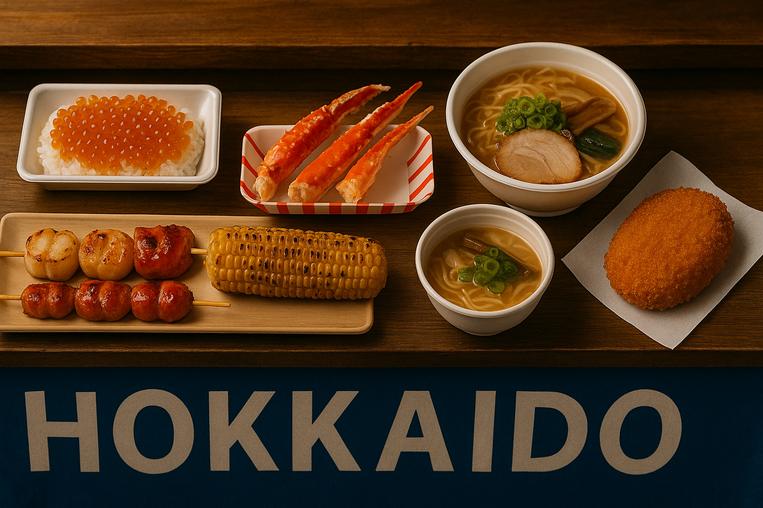 홋카이도 맛집 가이드 이미지