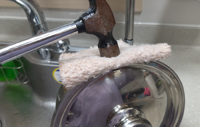 냄비뚜껑이 안열릴때 여는 방법(스텐냄비 경험담)4