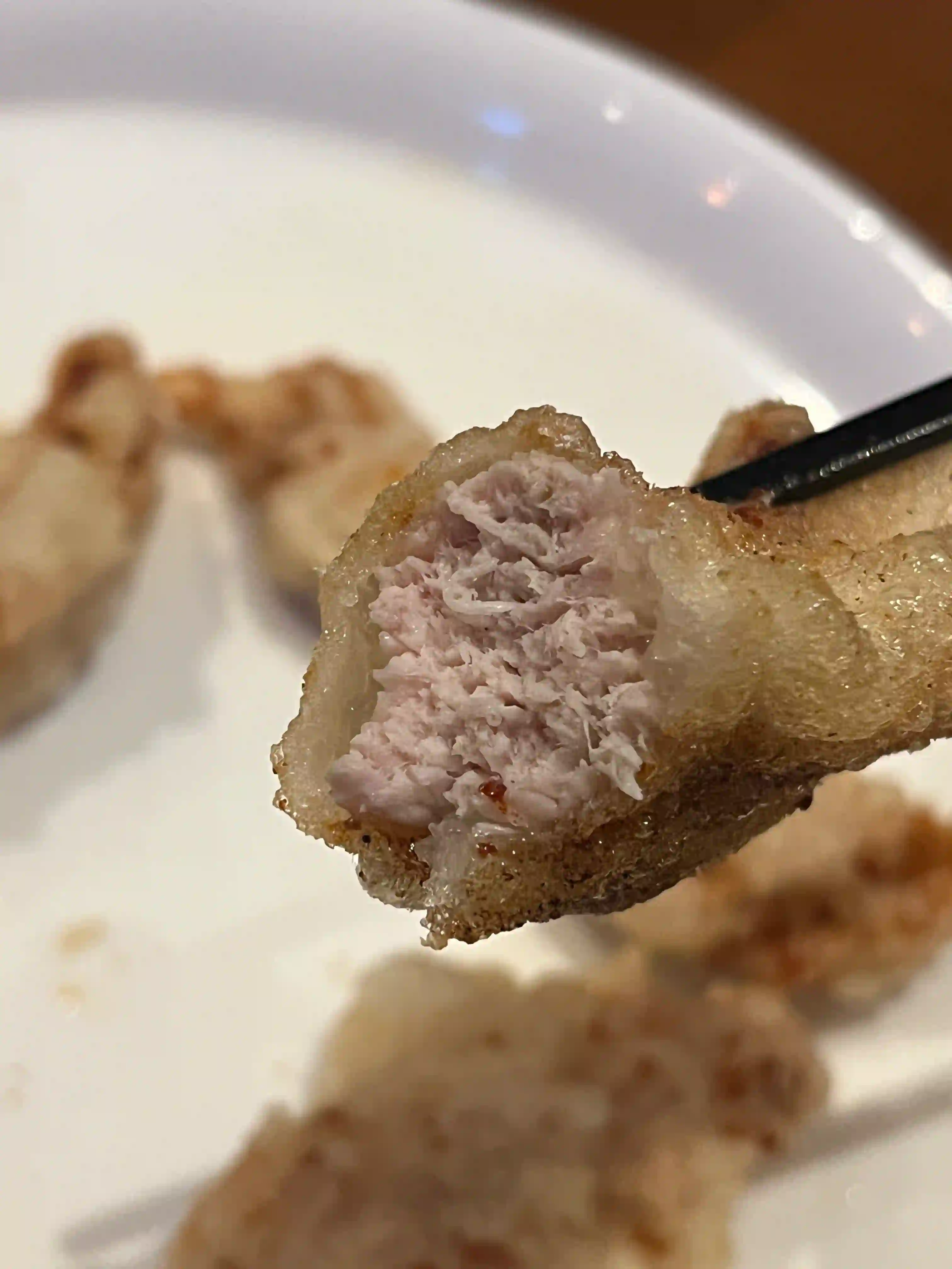 탕수육 단면 사진