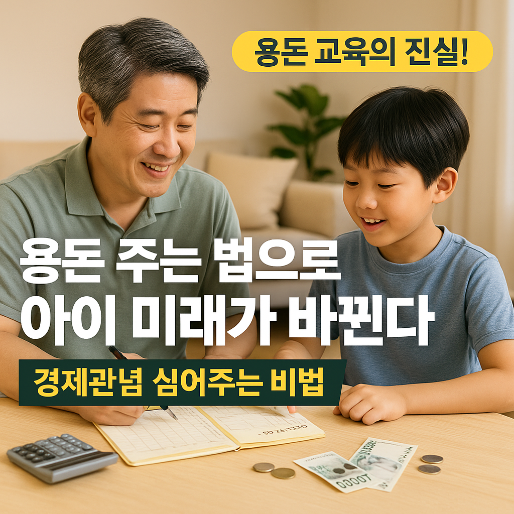[2편] 용돈 주는 법으로 아이 미래가 바뀐다