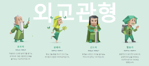외교관형 (INFJ, INFP, ENFJ, ENFP)
