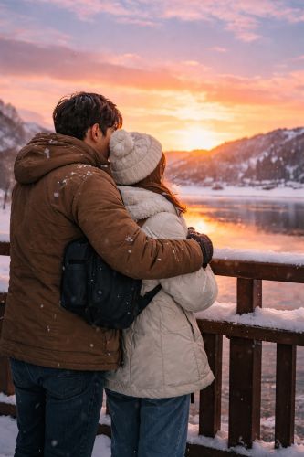 20대 커플 겨울여행 관련 사진