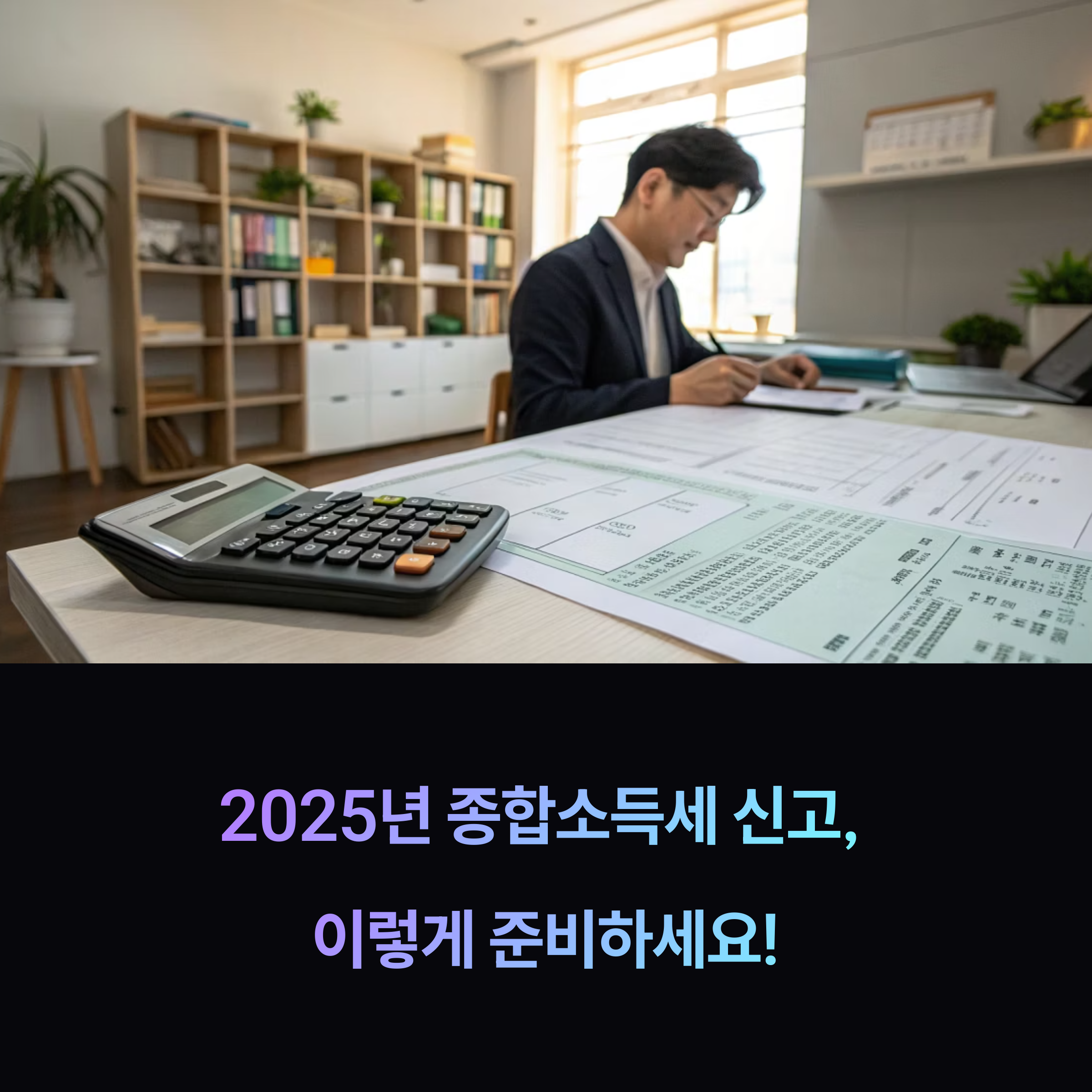 2025년 종합소득세 신고 완벽 가이드