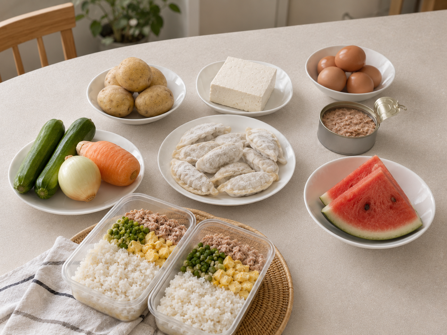 방학 식단 준비 사진