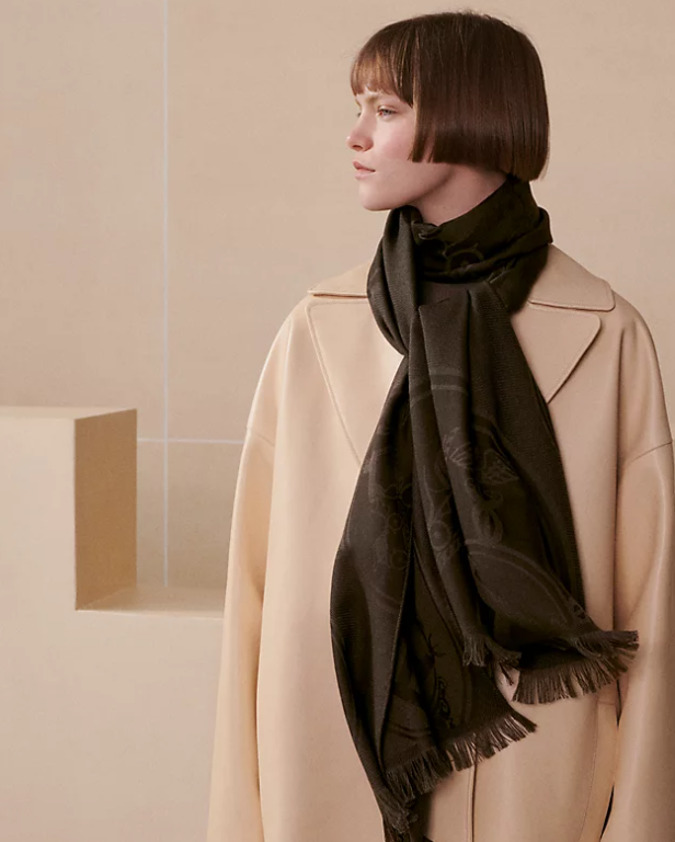 에르메스 캐시미어 스톨