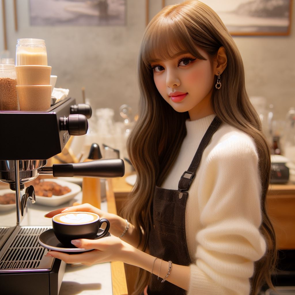 커피숍에서 일하기