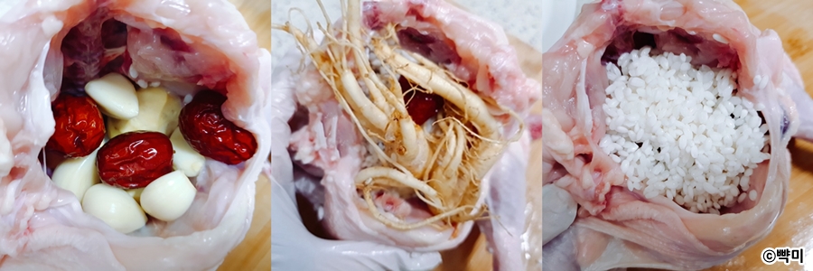 삼계탕-만들기-찹쌀-삼계탕-만드는-법-찹쌀-불리는-시간