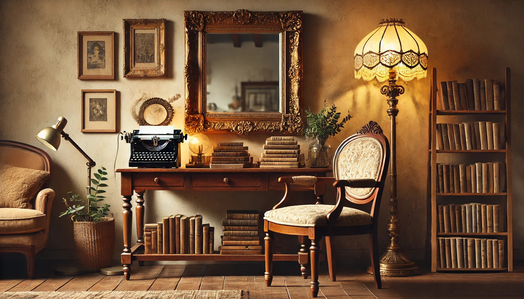 빈티지 스타일 홈 데코