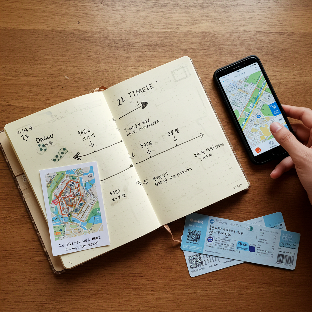 코스 개요 & 시간표