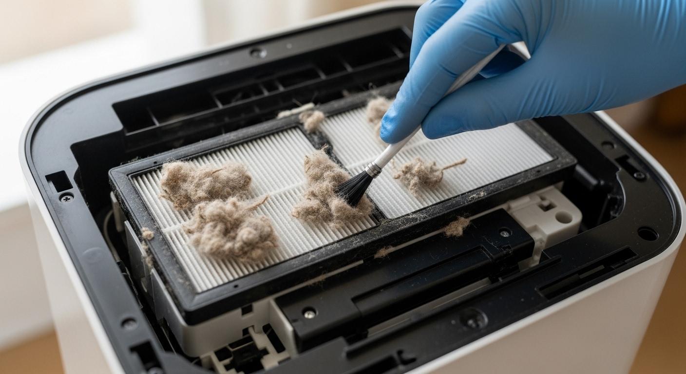 털날림 공기청정기 문제 해결 포인트