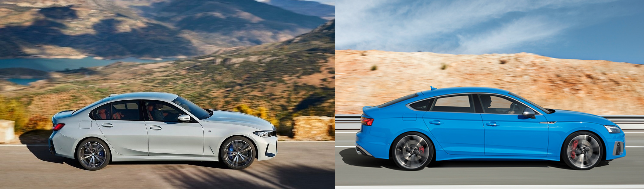 BMW M340i, 아우디 S5 스포트백