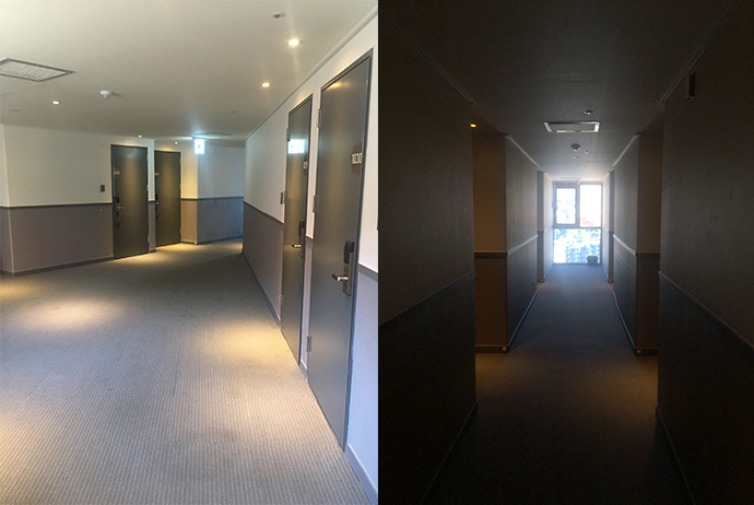 호텔-케니-서귀포-객실-복도