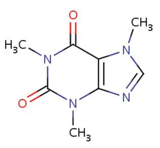 카페인 구조식