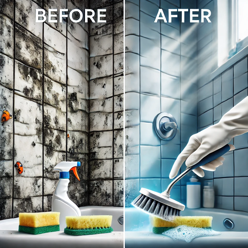 화장실 곰팡이 제거 꿀팁, 쉽고 빠르게 없애는 방법