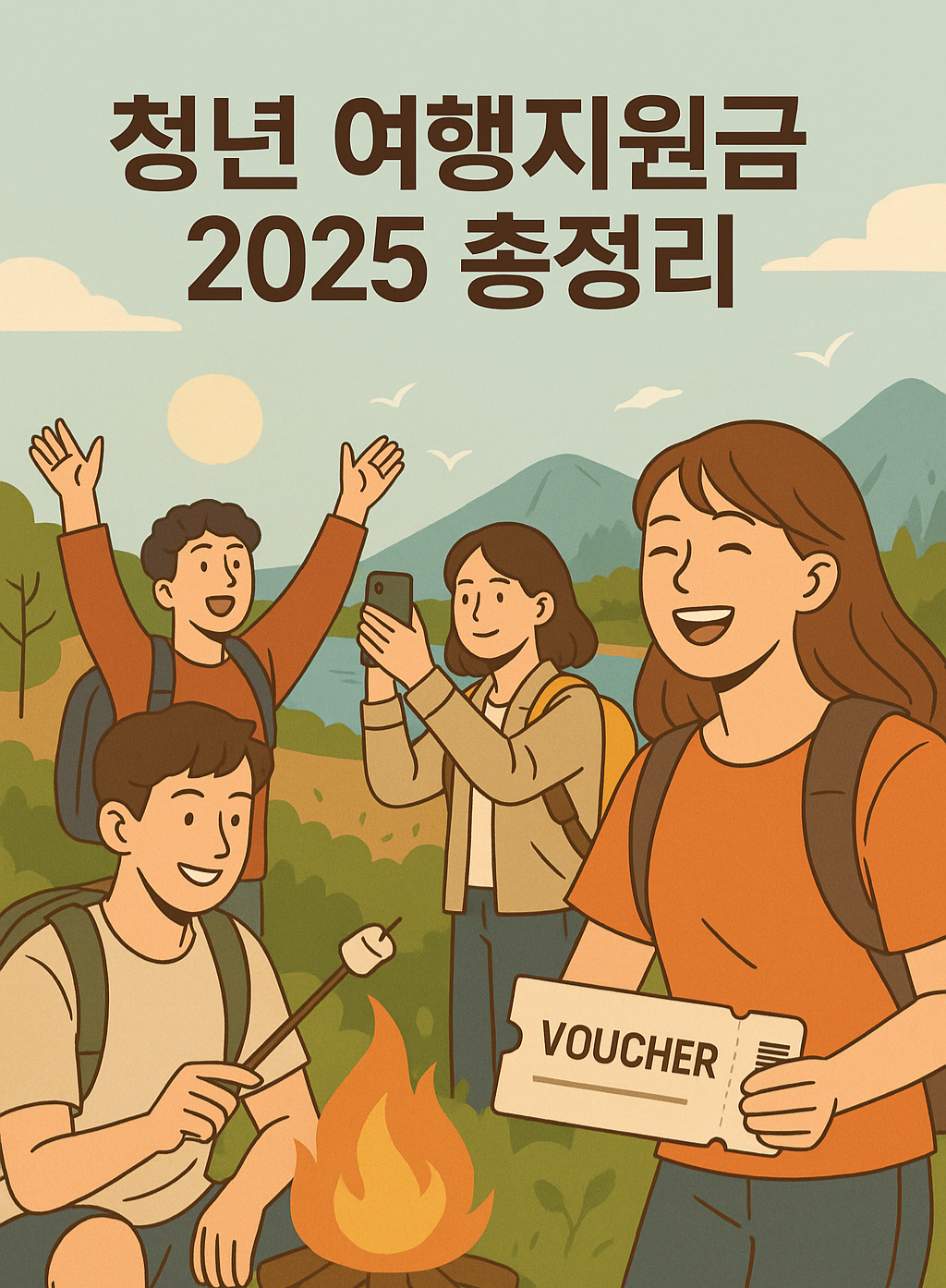 2025년 청년을 위한 전국 청년 여행지원금 완전정복