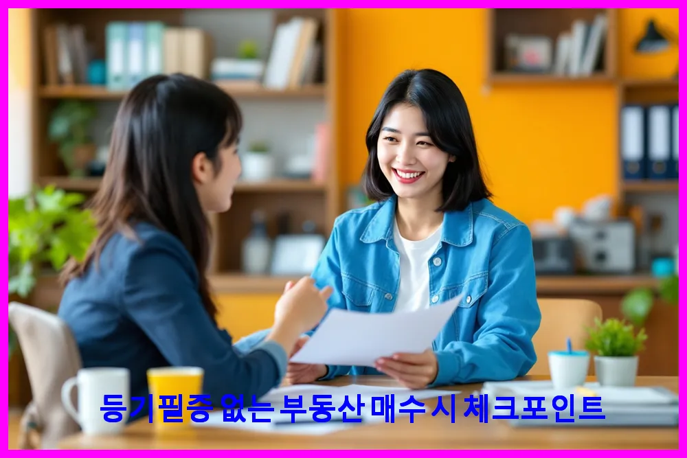 등기필증 없는 부동산 매수 시 체크포인트