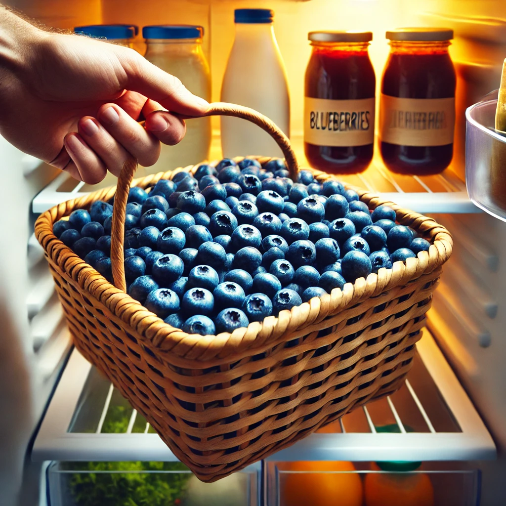 장기간 냉동보관 가능한 블루베리